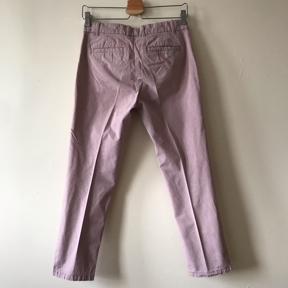 Gap Broken-in Straight Khakis in Neon Pink- 00Petite - Picture 2 of 6